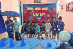 Kindergarten Activity on Blue Day 2024