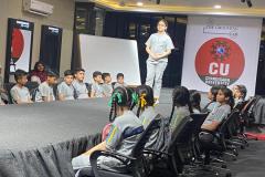 Workshop at Chandigarh University's on Beauty And Wellness